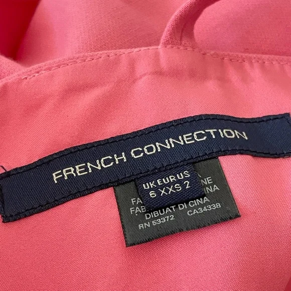 French Connection Light Sheath Minidress Size: 2 - Picture 5 of 6